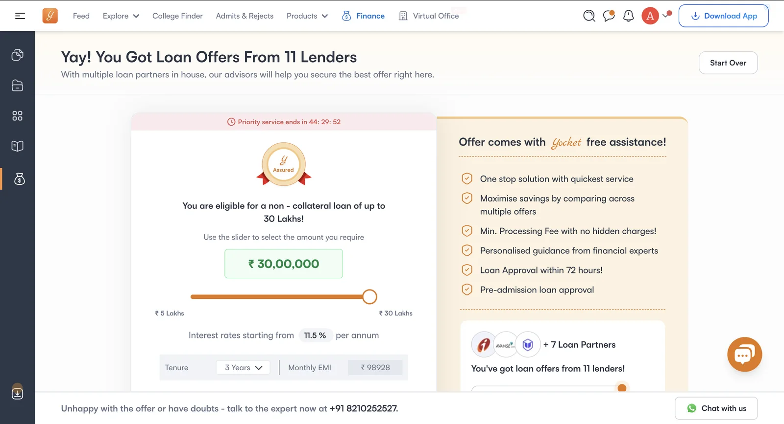 Lender offers